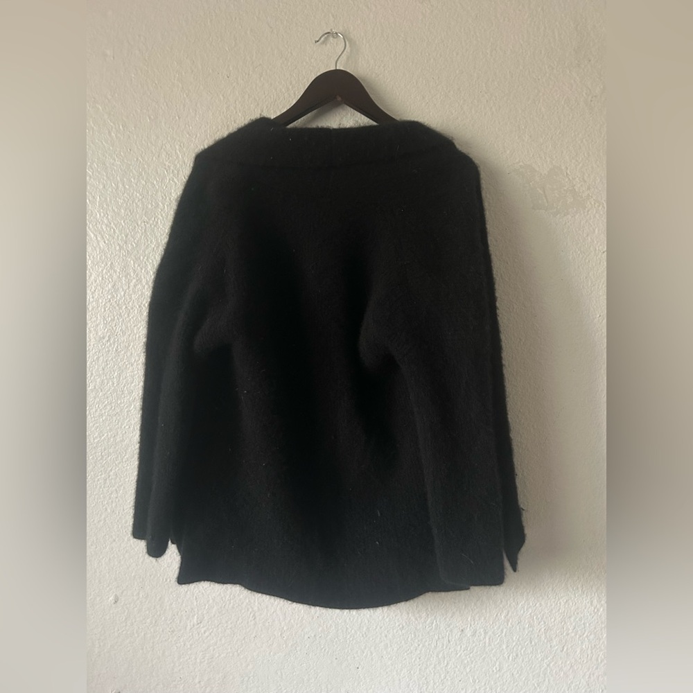 Banana Republic Curio Cocoon Cardigan Open Front 100% Cashmere‎ L Quiet Luxury - Picture 3 of 15